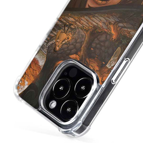 Halloween Pumpkin Witch with Fox by Ivy Dolamore iPhone 16 Pro MagSafe Case
